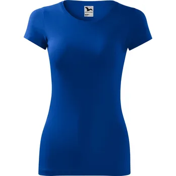 Dámská móda MALFINI Dámské tričko Glance Malfini s elastanem a 95% bavlny Barva: modrá královská, Velikost: XXL