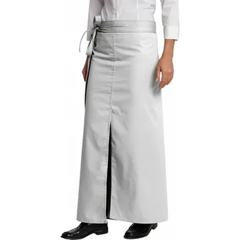 Kuchyňská zástěra CG Workwear Gastro zástěra Roma odolná proti pomačkání 100 x 100 cm Barva: Bílá, Velikost: 100 x 100 cm CGW1260