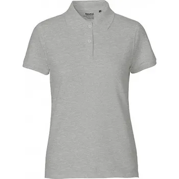 Dámské tričko Pevná dámská polokošile Neutral z organické bavlny 235 g/m Barva: Šedá, Velikost: XXL NE22980