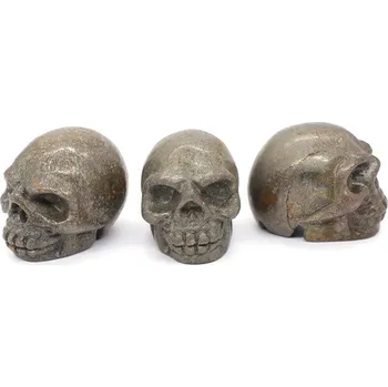 Lebka z kamene - Železný Pyrit (Cena je uvedena za kus.)