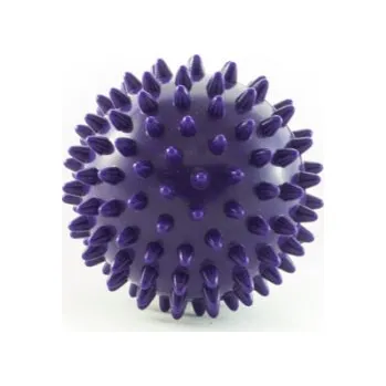Masáž Masážní míček ježek fialový 7,5 cm