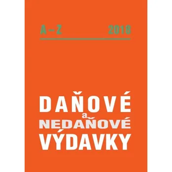 Kniha Daňové a nedaňové výdavky A-Z 2018