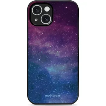 Pouzdro na mobilní telefon Lesklý kryt Mobiwear Glossy - Apple iPhone 15 - G049G - Mlhovina (Prémiové lesklé pouzdro, obal, kryt Mobiwear Glossy na mobil Apple iPhone 15 - G049G - Mlhovina, materiál Plast + TPU silikon - krytí po všech stranách, neošoupatelný potisk, tenké proveden
