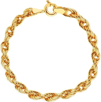 Náramek Zlatý náramek, kordel - AP536-0758