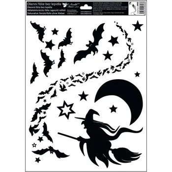 Okenní dekorace Okenní fólie Halloween 30 x 42 cm č.4