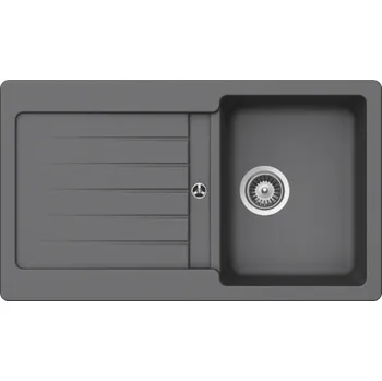 Granitový dřez SCHOCK kuchyňský dřez TYPOS D-100 Barva (Cristalite): Croma (GCR 49), Instalace: Na desku