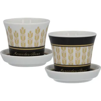 Mercedes-Benz Classic Collection Šálky na espresso, sada, 90 ml, 4dílné