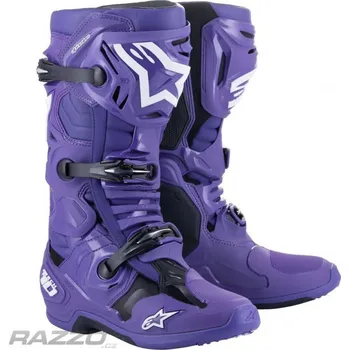 Moto oblečení Boty na motokros Alpinestars TECH 10 Ultraviolet 2025 10 US