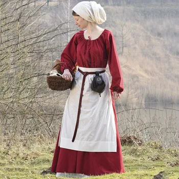 Replika zbraně Battle Merchant Středověká zástěra, přírodní