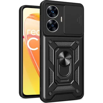Pouzdro na mobilní telefon Kryt Realme C55 Nexeri CamShield Pro černý