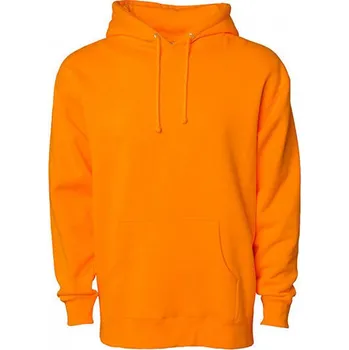 Pánská mikina Pánská těžká klokanka Independent s flísovou podšívkou 330 g/m Barva: oranžová výstražná, Velikost: XS NP380