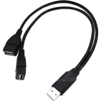 USB hub Rozbočovač USB 2.0 pro PC, laptop a telefon