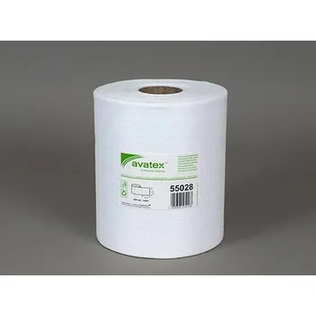 Utěrka AVATEX 550 NW utěrka, role, 380x380, 1 role = 280 utěrek, netkaná textilie, 1 vrstvá, bílá