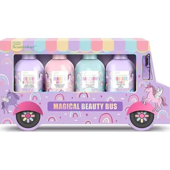 Kosmetická sada Baylis & Harding – Dárková sada péče o tělo Magický Autobus - Jednorožec, 4ks