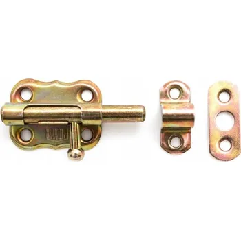 Tesařské kování BKshop WO 35 Zástrč s kulatým jezdcem 35x35mm