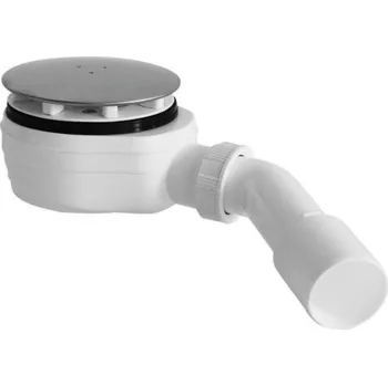 Sprchová vanička Olsen Spa vaničkový sifon 90 mm nízký bílý OLBAEWNN942