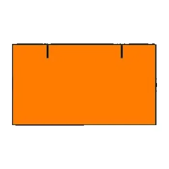 Samolepící etiketa Etikety Contact 25 x 16 HRANATÉ Signální oranžové