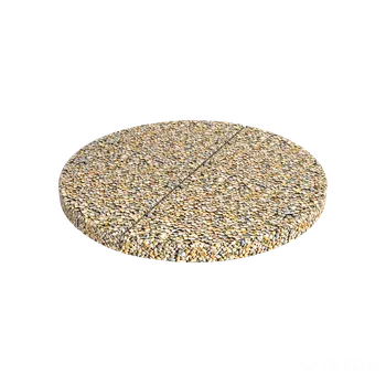 Venkovní dlažba DITON Zákrytové desky vymývané Velikost: ø 100, Varianta: Zákrytová deska 100 dunaj 10-16, Povrch: natur, vymývaný