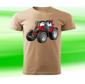 Chlapecké tričko tričko s traktorem Valtra N4 146 (traktorové tričko)