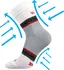 Pánské ponožky VoXX Fixan bílé