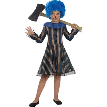 Karnevalový kostým Funiglobal - Kostým strašidelný klaun pro dívky - 10-12 years