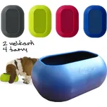 Miska gumová Buster IncrediBowl Large 2l tmavě šedá