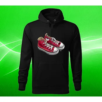 Pánská mikina mikina s kapucí tenisky S