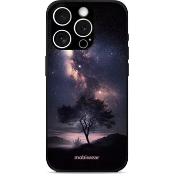 Pouzdro na mobilní telefon Lesklý kryt Mobiwear Glossy - Apple iPhone 15 Pro Max - G005G Strom s galaxií (Prémiové lesklé pouzdro, obal, kryt Mobiwear Glossy na mobil Apple iPhone 15 Pro Max - G005G Strom s galaxií, materiál Plast + TPU silikon - krytí po všech stranách,)