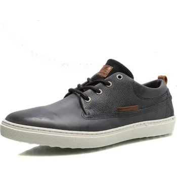 Pánské polobotky PÁNSKÉ POLOBOTKY BULL BOXER PK417007 BLACK ČERNÁ Barva: Černá, Velikost: 44