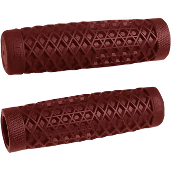 grip Gripy pro silniční motocykl ODI VANS CULT V-TWIN GRIPS, PRO PRŮMĚR ŘIDÍTEK 25,4 mm (1"), délka 12,5 cm, barva červená, pár