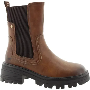 Dámská zimní obuv MUSTANG Dámský cognac kotník 1469501-307-365 Velikost 38