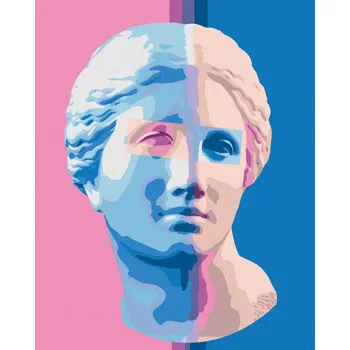 Diamondi Diamantové malování - BAREVNÁ ANTICKÁ SOCHA II Rozměr: 40x50 cm, Rámování: bez rámu a bez vypnutí plátna