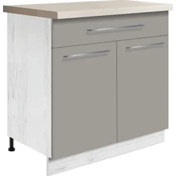 Kuchyňská skříňka ANNA spodní skříňka 6D "80" šedá