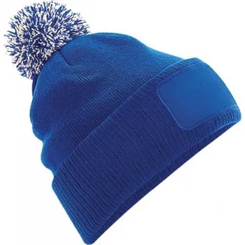 Čepice Beechfield Kulich s bambulí ideální pro firemní branding Barva: modrá královská - bílá CB443