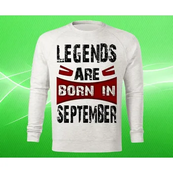 Dámská mikina mikina legendy se rodí v září dámská M