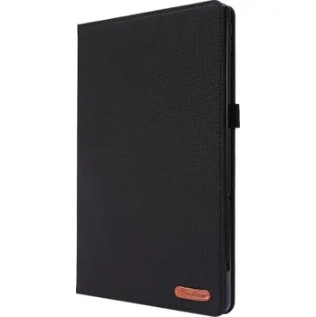 Pouzdro na tablet VSECHNONAMOBIL 30659 FABRIC zaklapovací obal Lenovo Tab P11 / P11 5G / P11 Plus černý