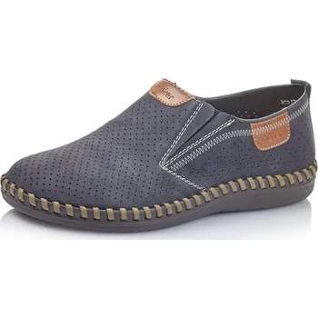 Pánské mokasíny Rieker B2465-14 modré S3