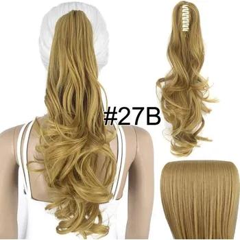 Příčesek Syntetické vlasy se sponou pro prodloužení vlasů | 45 cm - 27B