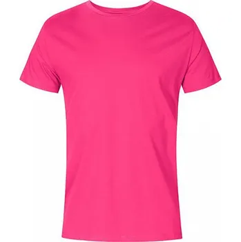 Pánské tričko X.O by Promodoro Základní 100% bavlněné pánské úzké pružné triko Promodoro 140 g/m Barva: růžová výrazná, Velikost: L XO1400