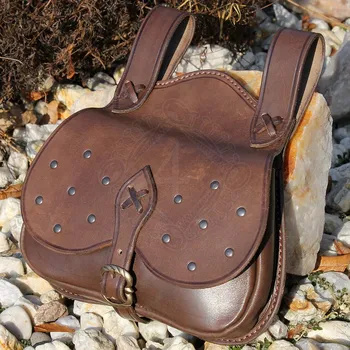 Pánská aktovka Špulák Středověká anglická brašna „Srdcovka“