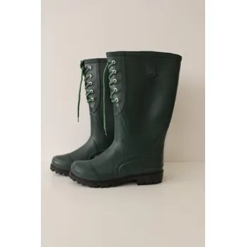 Pánské holínky BAN CZ Holínky BAN se šněrováním - zelené Velikost: 39