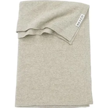 Dětská deka Meyco Deka Knit basic - Sand melange