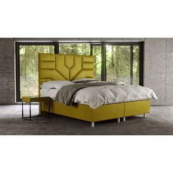 Úložný box Materasso Postel čalouněná FORREST boxspring ROZMĚR: 140 x 200 cm - ATYP