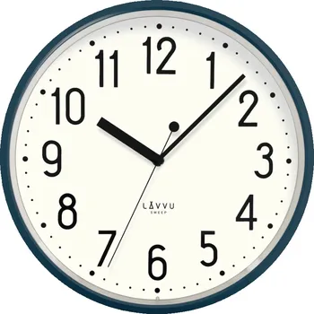 Hodiny Tmavě modré hodiny PASTELS SWEEP - 3 ROKY ZÁRUKA ⌀29,5cm