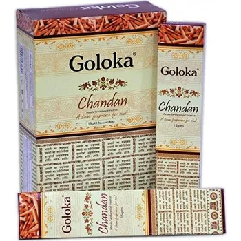 Vonná tyčinka Vonné tyčinky Goloka Chandan - Santalové