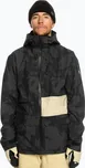 Quiksilver pánská snowboardová bunda S Carlson Stretch Quest tie dye true black