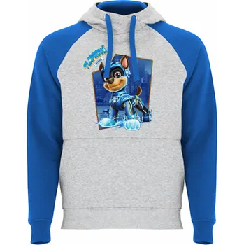 Chlapecká mikina Mikina s modrými rukávy Chase Tlapková Patrola Velikost: 110/116 - 5/6let