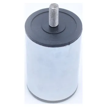 Nábytkové kování Nábytková noha 509, pr. 60 mm, H 130 mm, chrom