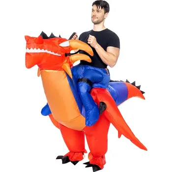 Karnevalový kostým Funiglobal - Nafukovací kostým osedlaný drak pro dospělé - One size