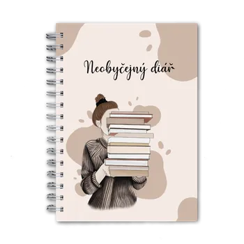 Diář Diář Canli - neobyčejný nedatovaný Booklover A5